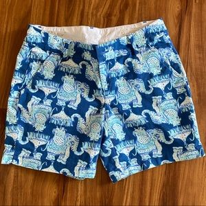 Lilly Pulitzer 7inch Jayne shorts in joy ride